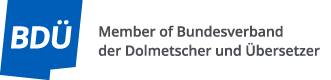 Member of Bundesverband der Dolmetscher und Übersetzer e.V.